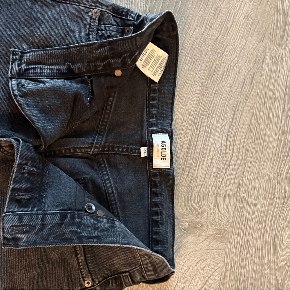 AGOLDE crisscross shorts